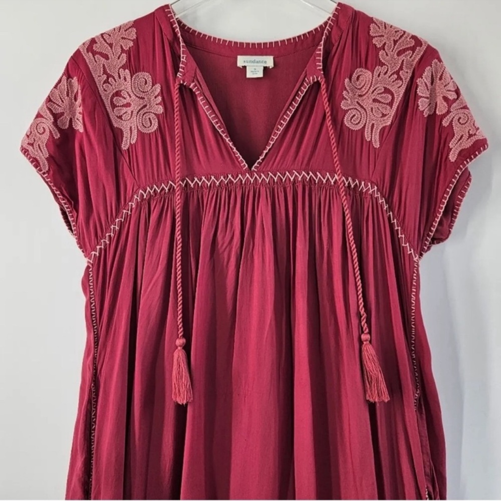 Sundance Embroidered Dress - Picture 2 of 6